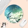 Anime Whale Non-slip Round Big Promotion Table Mat Student Mousepad Computer Keyboard Pad Games Pad for PC Gamer Mousemat 6