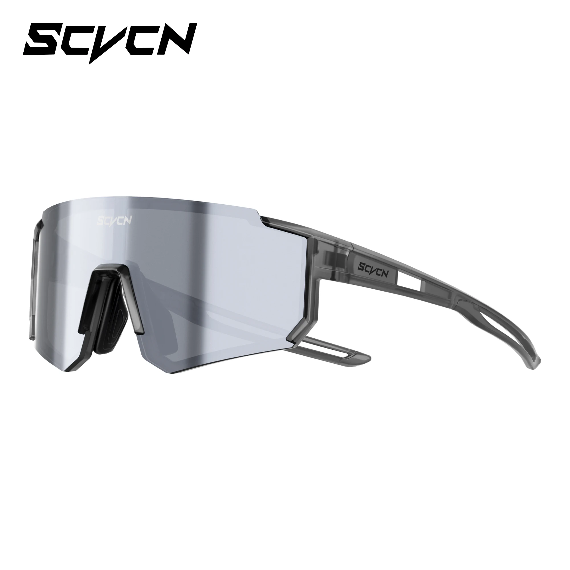 SCVCN Girls Sports Sunglasses Kids Cycling Glasses Photochromic UV400 Boys Baseball Outdoor Eyewear Running Hiking Sunglasses