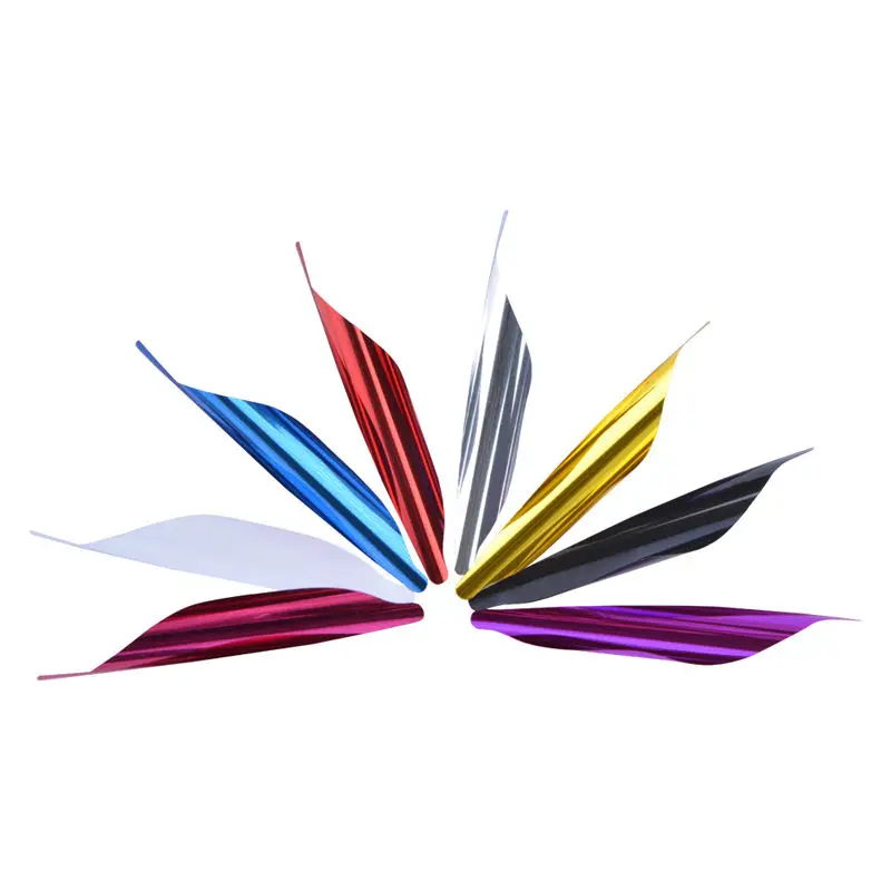 

Archery Plastic Spin Arrow Vanes 1.8 inch Spin Wing For Carbon Arrow Shooting