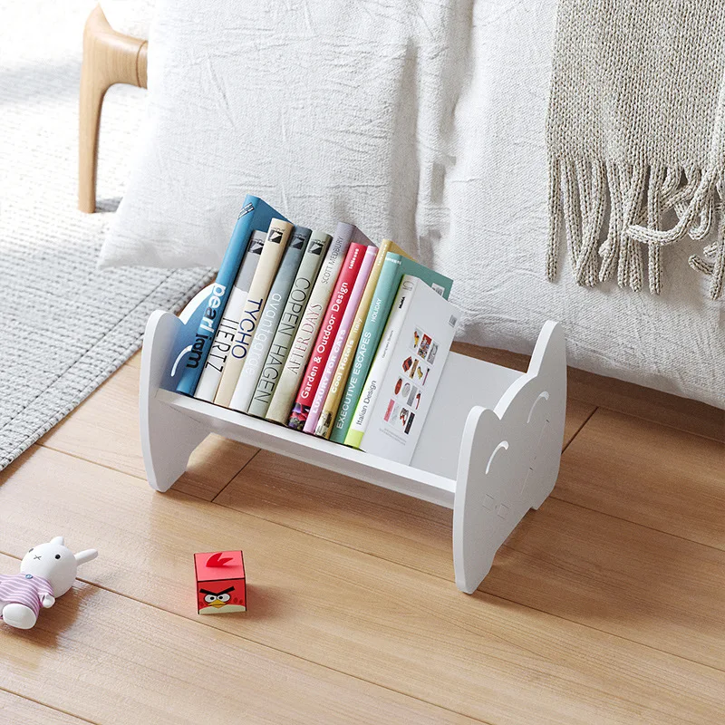 Desktop Bookshelf Storage Rack Multifunctional Children's Book Storage Household Textbook Organizing
