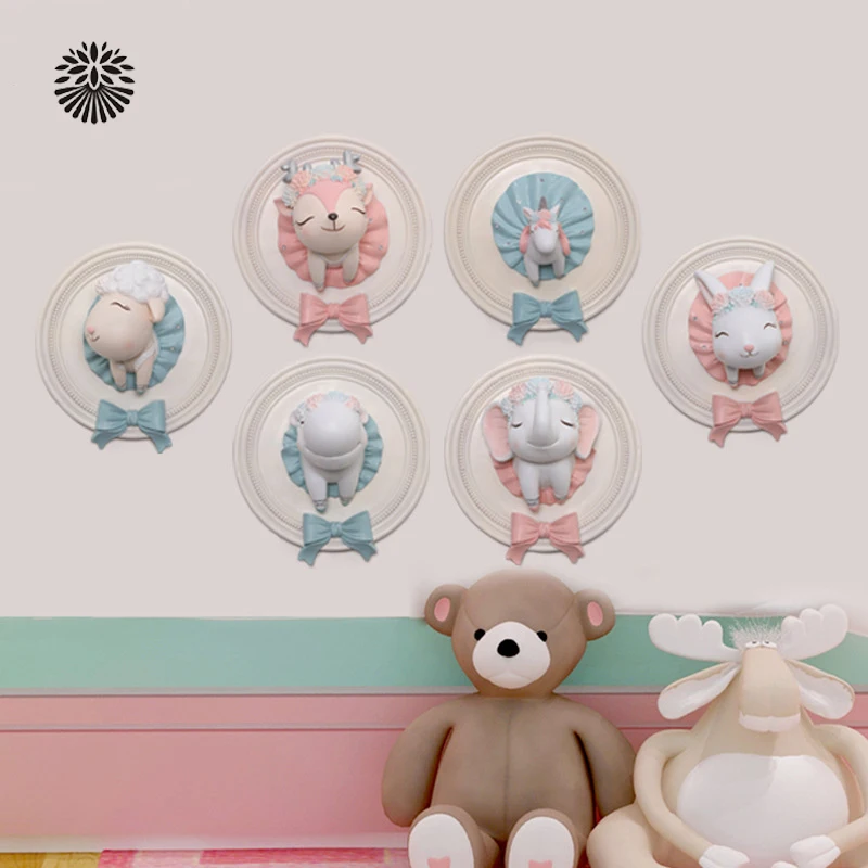 

Three-dimensional Cartoon Air Ballet Animal Living Room Children's Room Kindergarten Wall Decoration Creative Wall Hanging