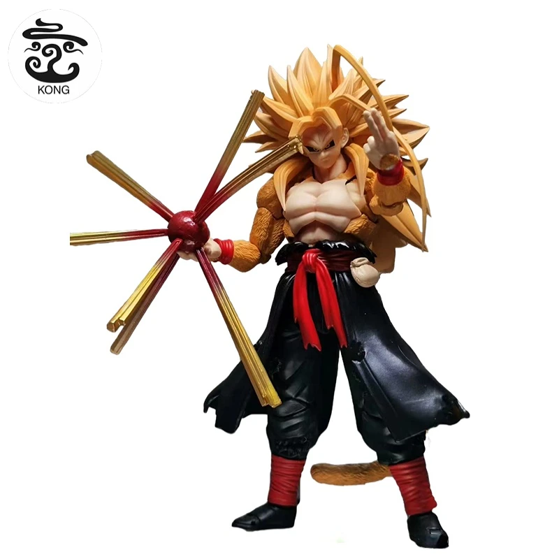 New In Stock Kong Studio Dragon Ball Shf Super Saiyan 5 Ssj5 Beast Deities  27 28 29 Goku 3.0 Anime Figurine Toy Gift Mode Doll