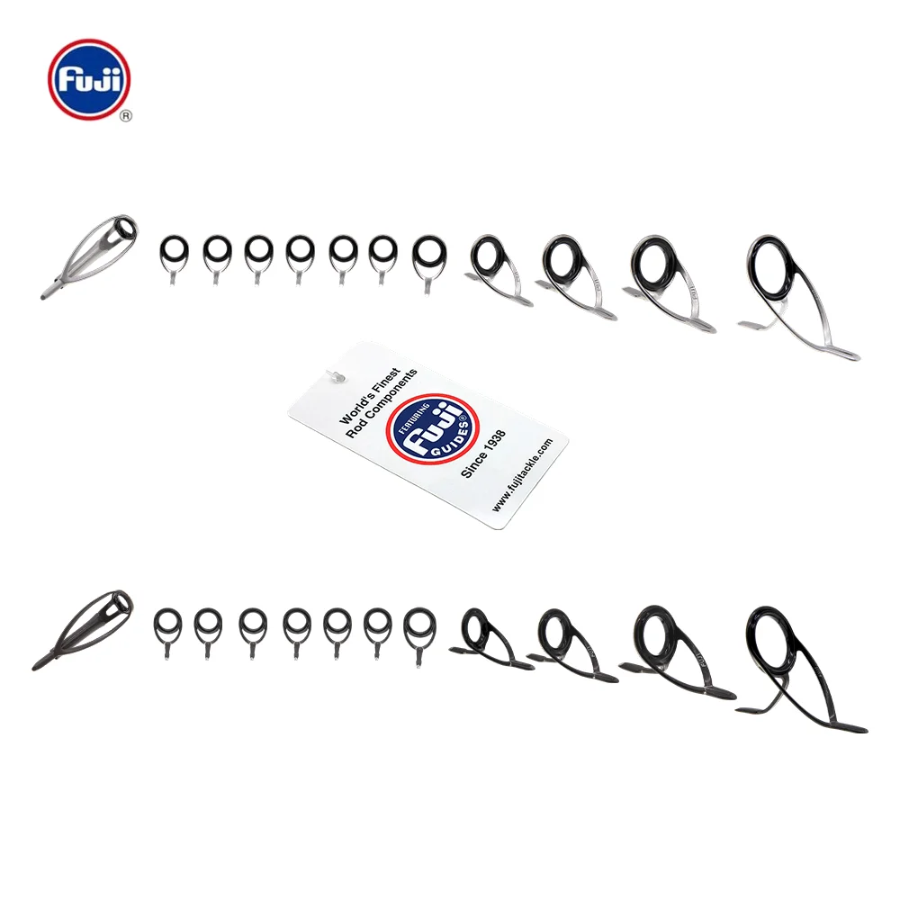 Original Fuji Guide Set KT KW O Ring For Medium Heavy Casting Fishing ...