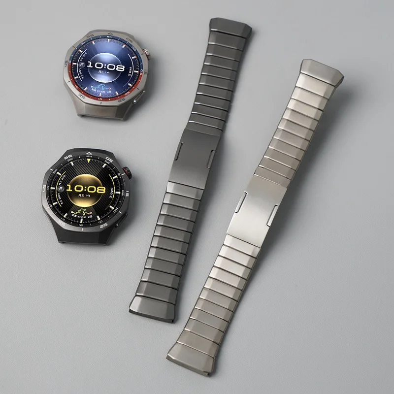 Luxury Titanium Metal Bracelet Band for Huawei Watch GT 6 Pro - Precision Fit, No Gaps