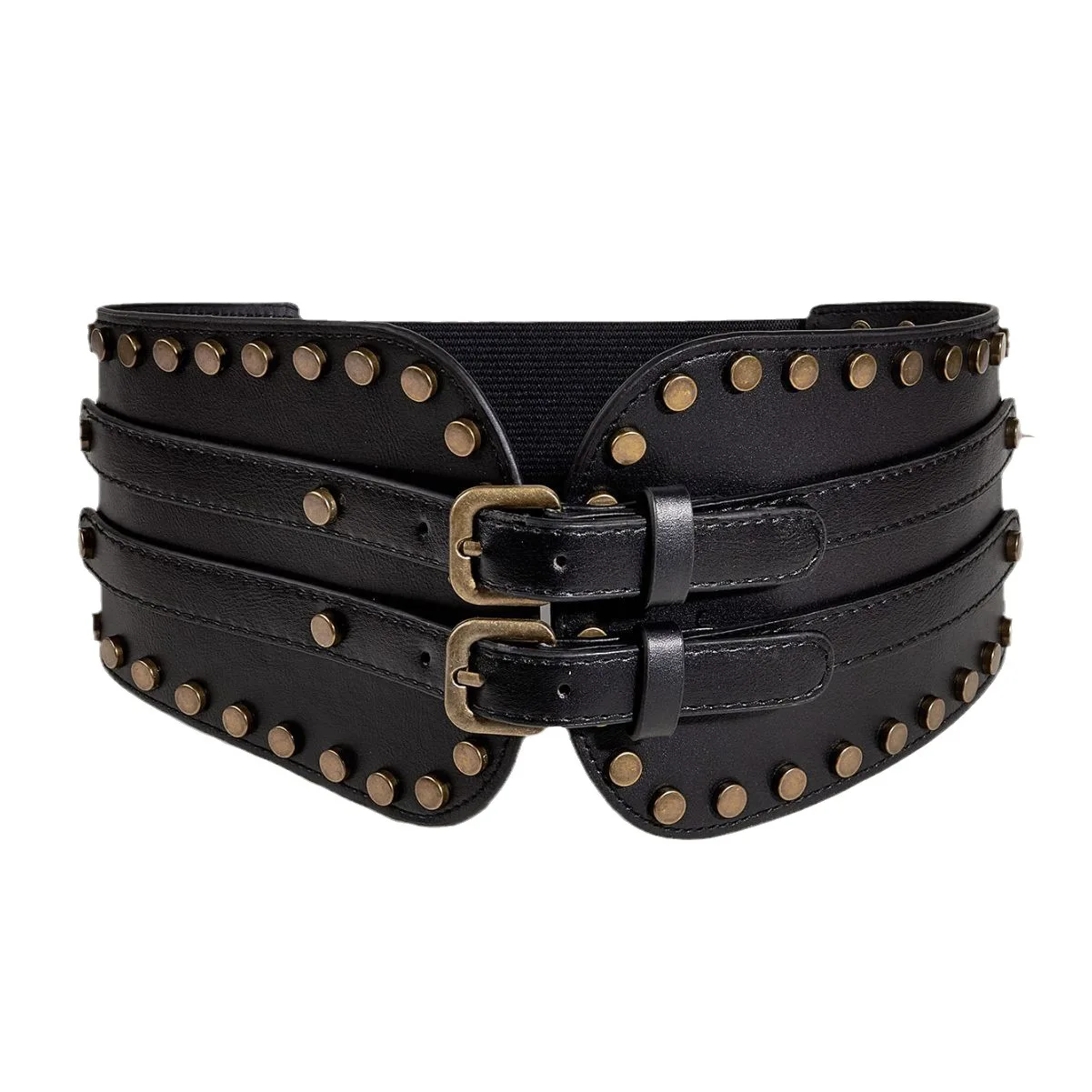 New Elastic Wide Corset Belts for Women Waist Plus Size Belt Female Dress Waistband Big Stretch Cummerbunds Clothes Accessory