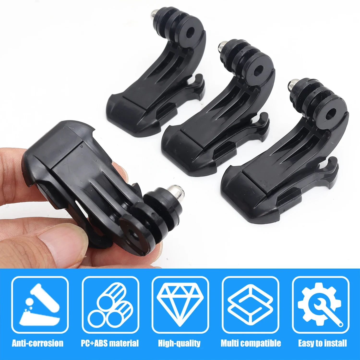 Lot de 1 à 6 coques de protection pour caméra d'action, étui en silicone