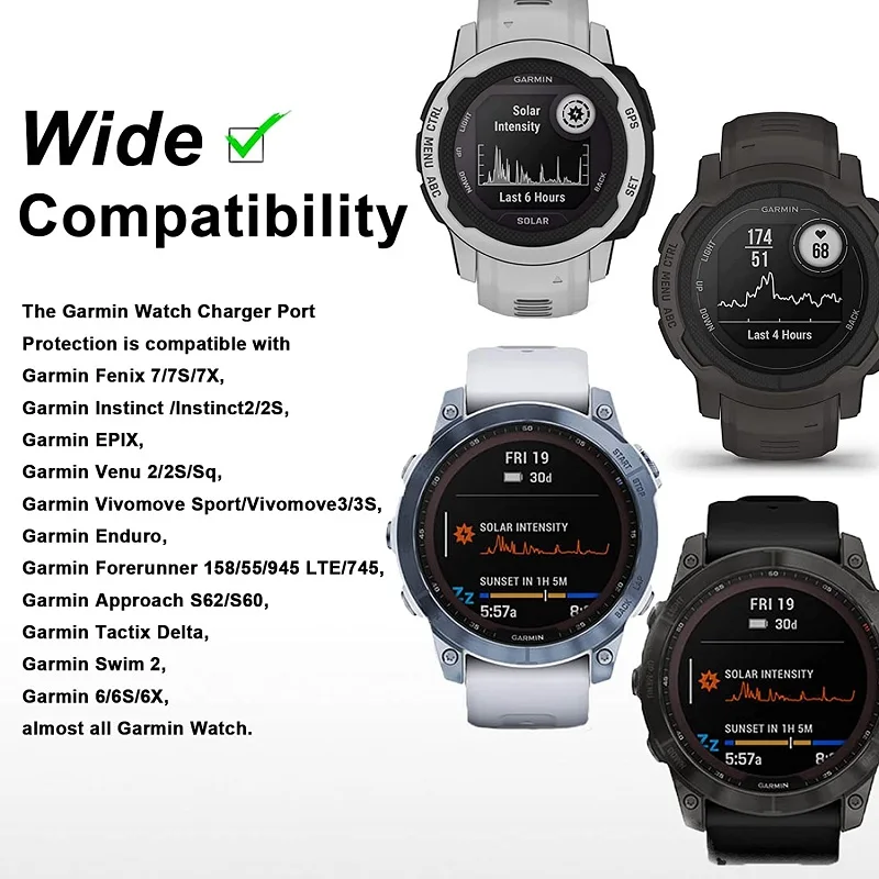 Garmin Forerunner  10PCS  Ʈ  ÷ 165 965 255 265 955 945 935 158 55 245 45 Venu 2 ÷ SQ2 TPU ȣ Ŀ