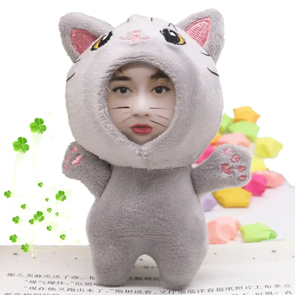 Custom Teddy 3D Plush Face Dolls Keychain with Voice Recording Plush Toy- Dropshipping Friendly for E-commerce Entrepreneurs 4