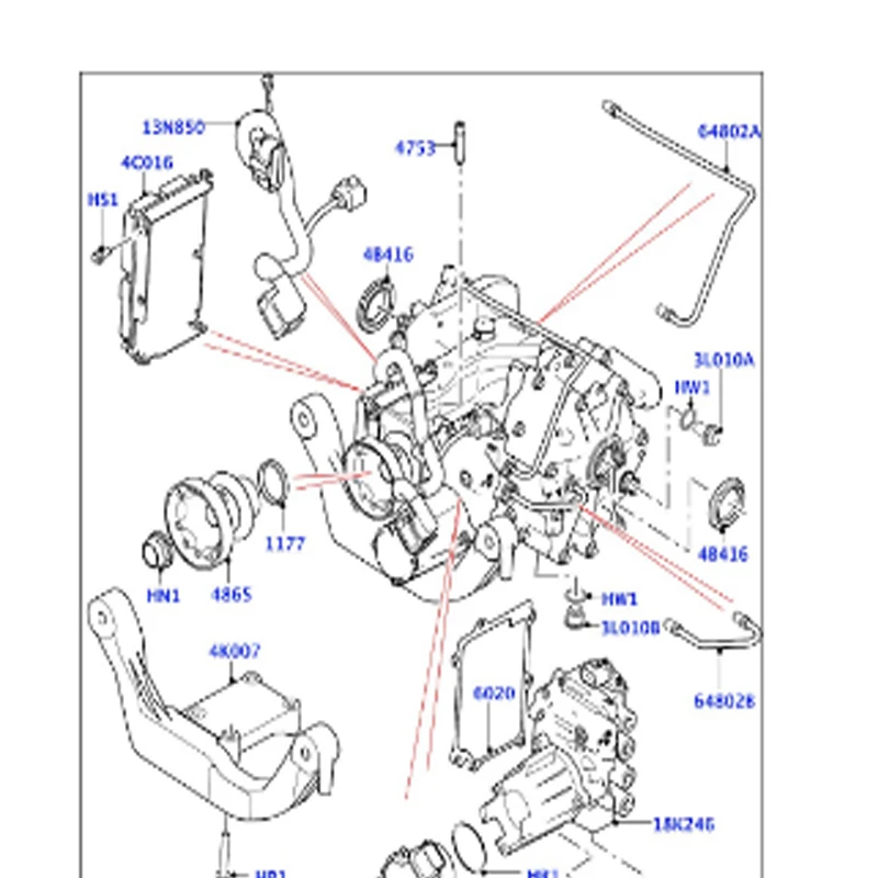   LR079295 Rang e Rove r Evoque Disc over y 12 15 LR079295