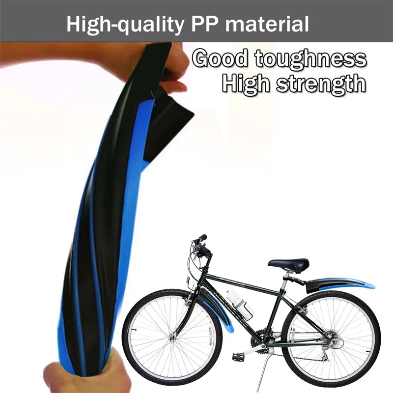 2pcs Bicycle Mudguard Mountain Road Bike Fenders Set For Front Rear