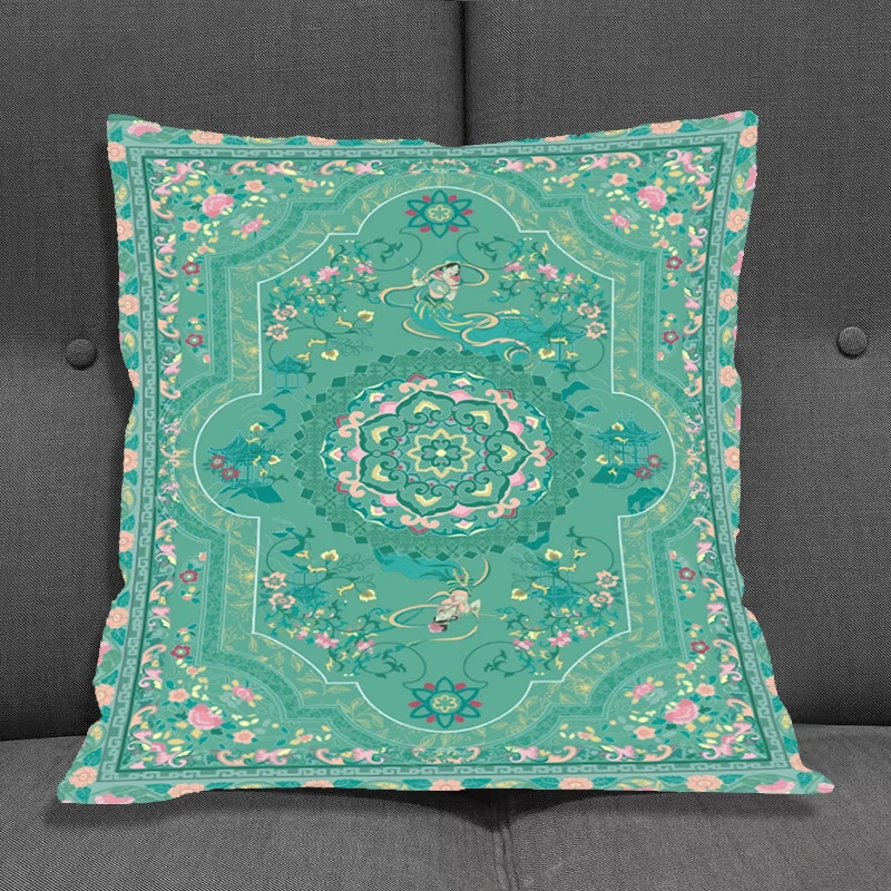 

45cm Persian Carpet Cushions Home Decor Decorative Pillows for Sofa Pillow Cover Pillowcase Cushion Covers Luxury Bed Throw Hugs