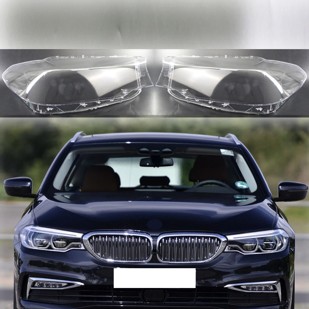 

Car Headlight Lens Cover Lampshade Lampcover Shell Fit for 5 Series BMW G30 G38 525i 530i 540i 2016-2020 Left and Right Fit