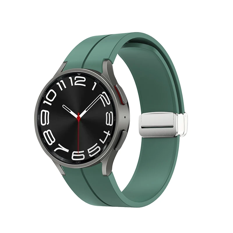 Magnetic Buckle Silicone Watch Strap
