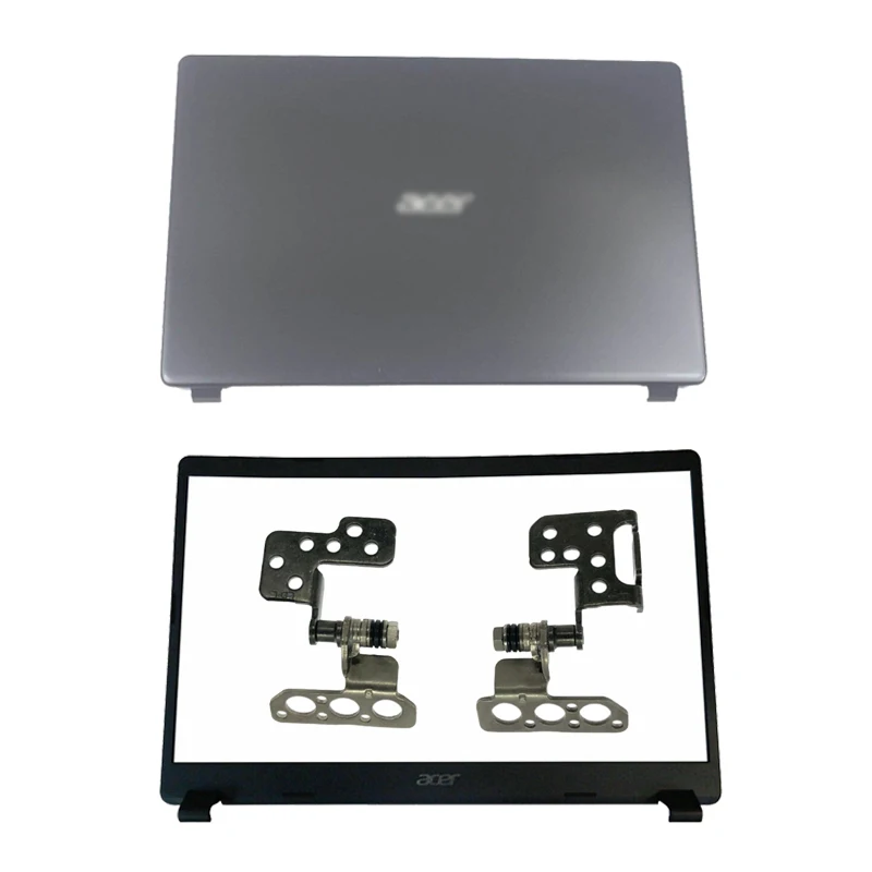 

Новинка, задняя крышка для ноутбука/передняя рамка/петли для Acer Aspire 3 A315-42 A315-42G A315-54 A315-54K A315-56 N19C1, верхний серый чехол