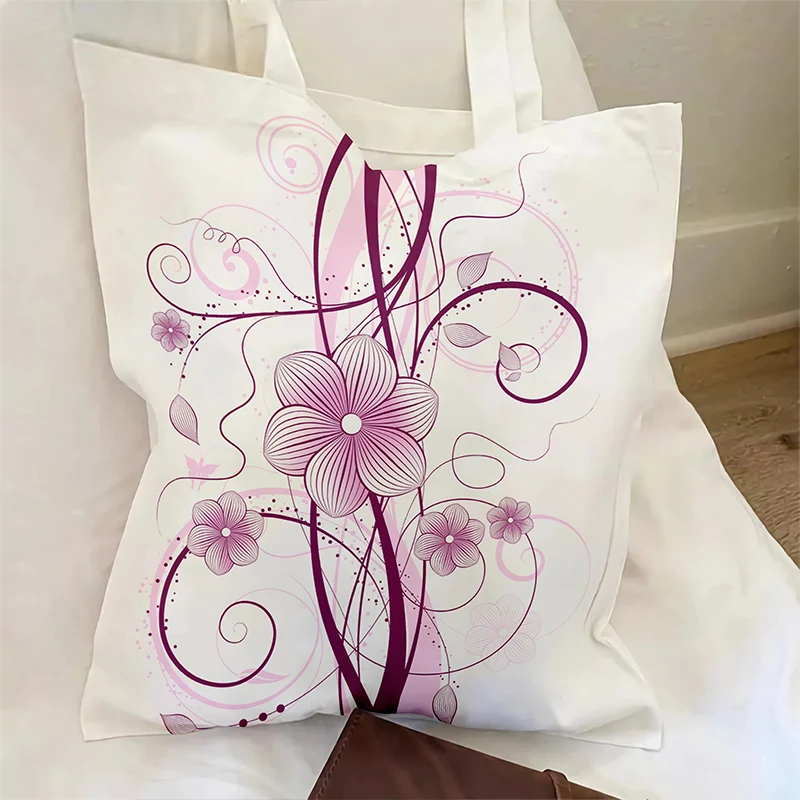 

Интересная Ретро сумка для покупок с потертым узором, модная женская Холщовая Сумка-тоут, сумка-шоппер, сумка через плечо для женщин, сумка на молнии