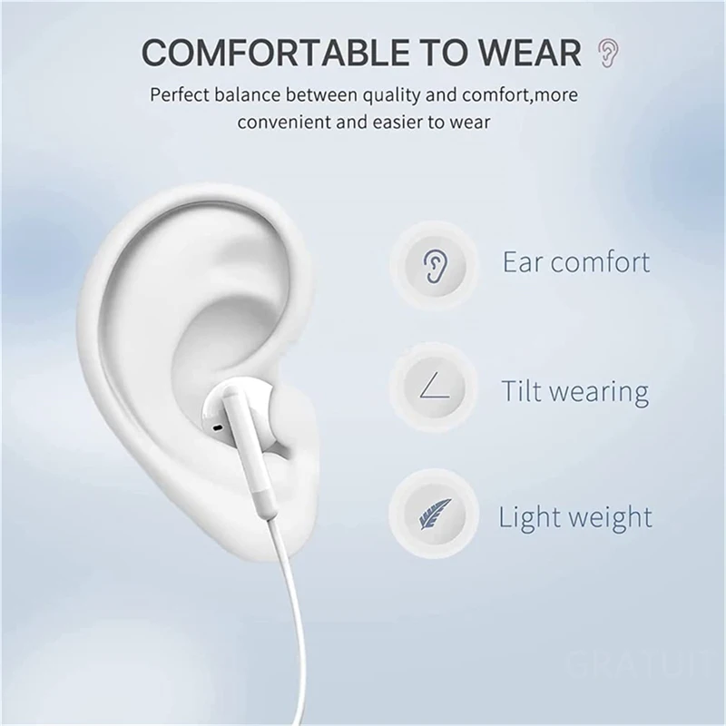 Type C Wired Headphones For Xiaomi 14 13 12 11 Pro Ultra Lite 3.5MM Earphone For Redmi POCO Huawei Samsung Earbuds Accessories 6