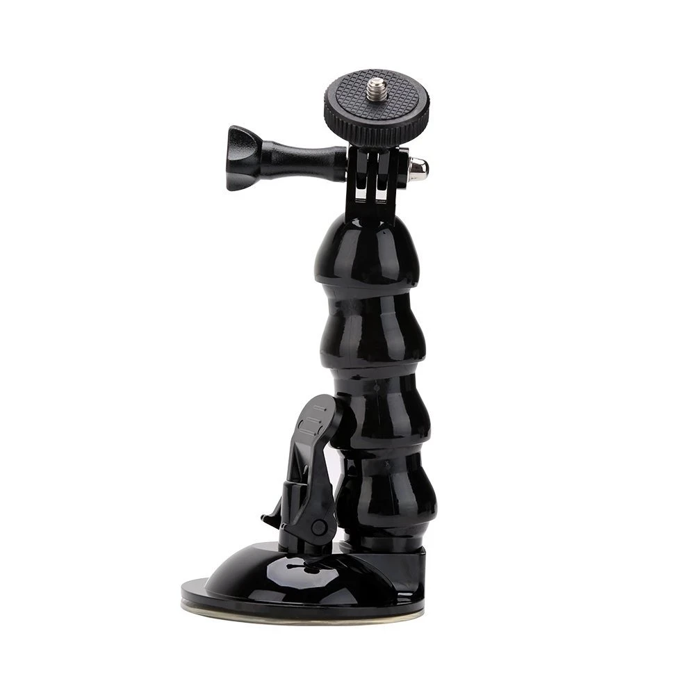 Telesin-flexível Gooseneck Carro Montar Titular Mandíbulas Flex Ventosa Gopro Hero 12 11 10 8dji Osmo Ação Iphone 14 15 - Image 6