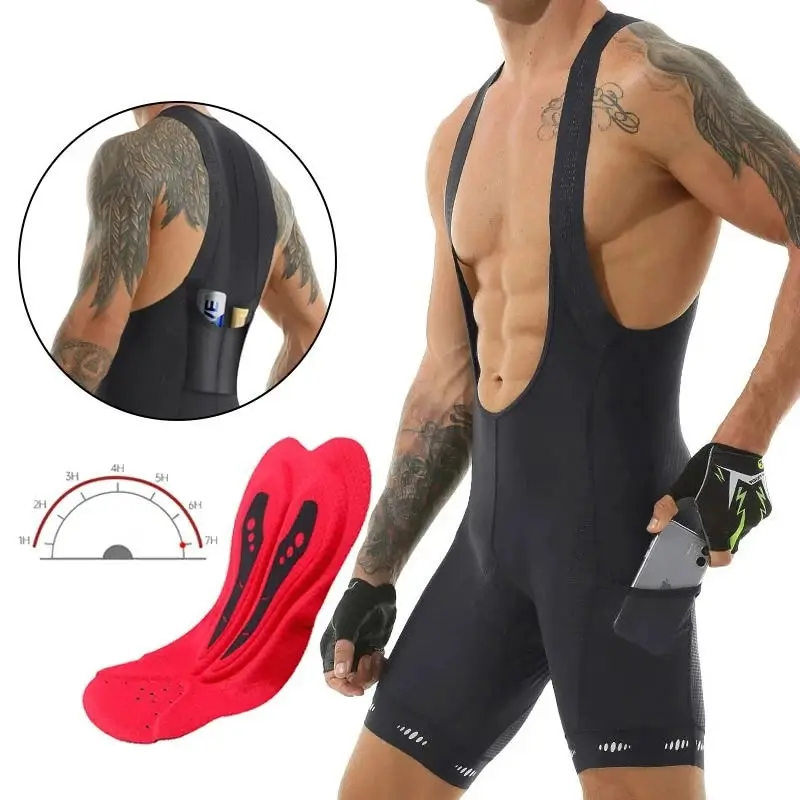 Cycling Shorts Cycling Shorts 5D Gel Pad MTB Breathable Quick Drying Road Mountain Bike Shorts Bib