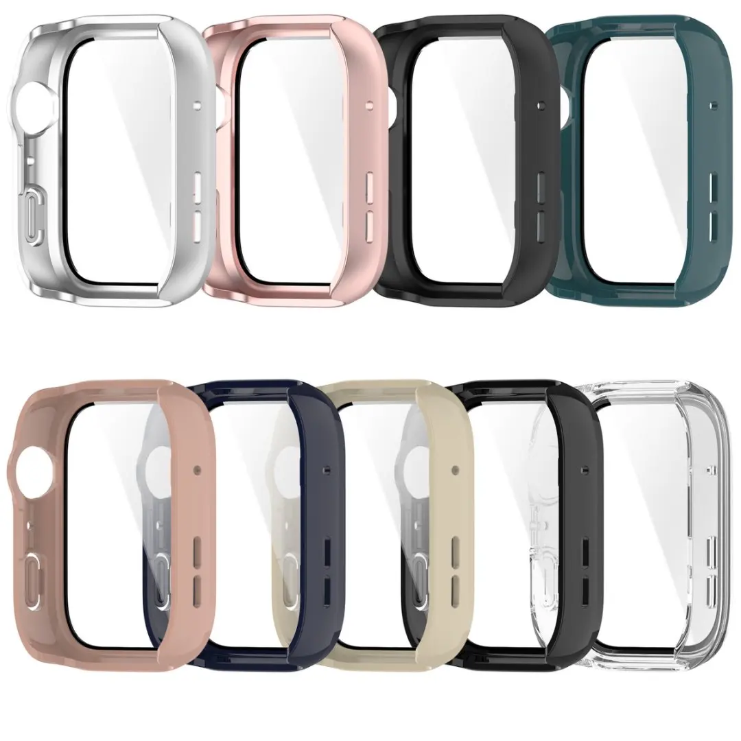 All-Around Anti-Scratch Tempered Glass Screen Protector and Hard PC Bumper Case