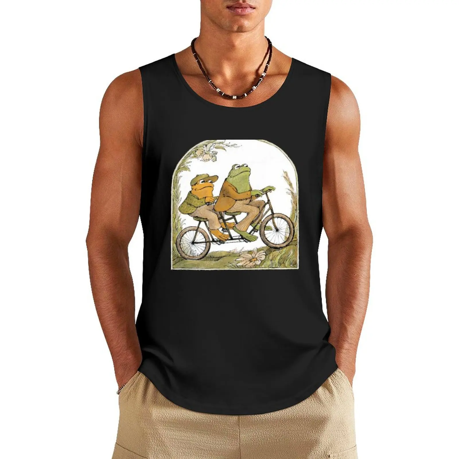 

Frog and Toad Tank Top Gym man anime gym