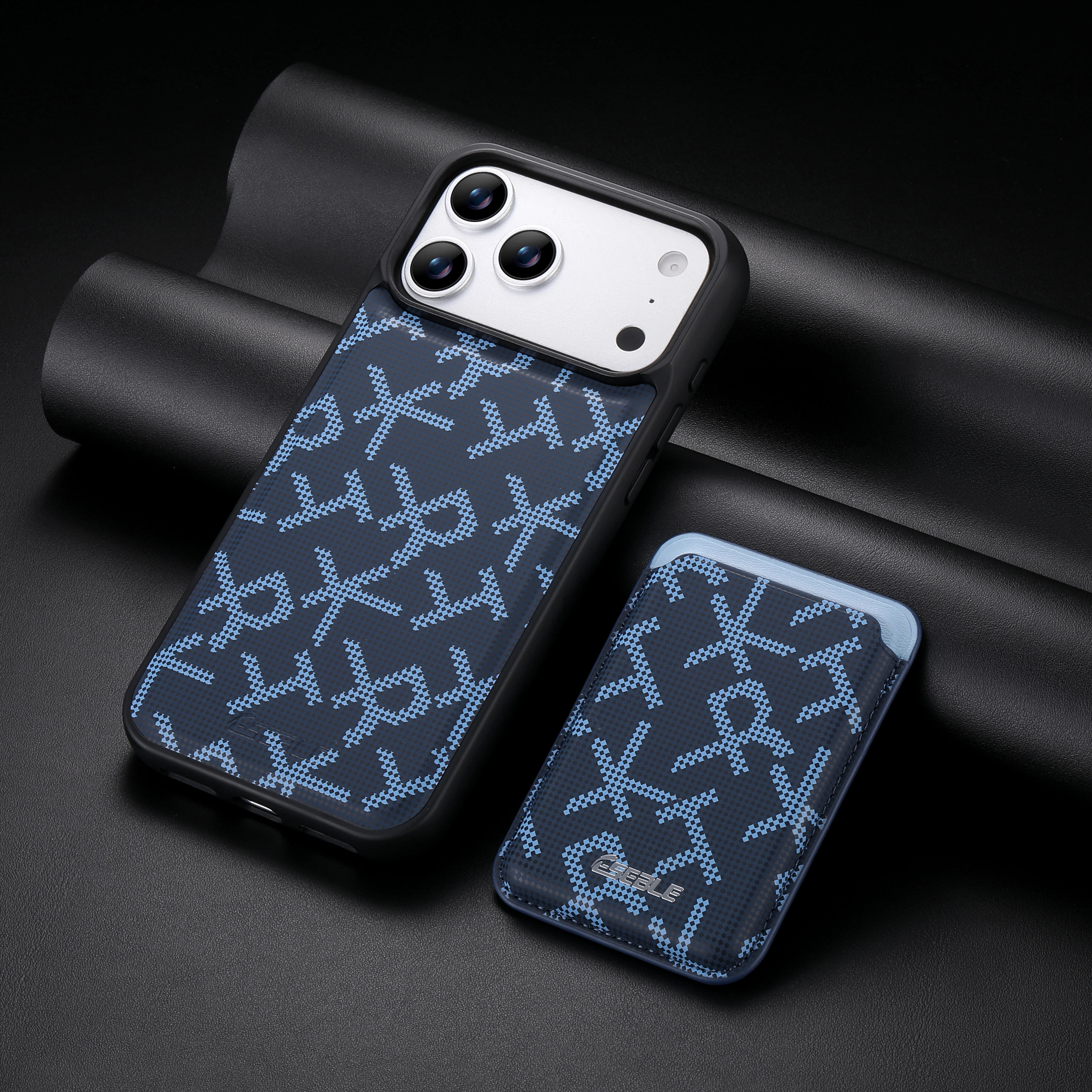 Luxury 2-in-1 Detachable Magnetic Leather Wallet Case with Removable Card Slot and Shockproof Protection