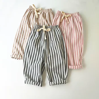 Striped Kids Cotton Pants 1