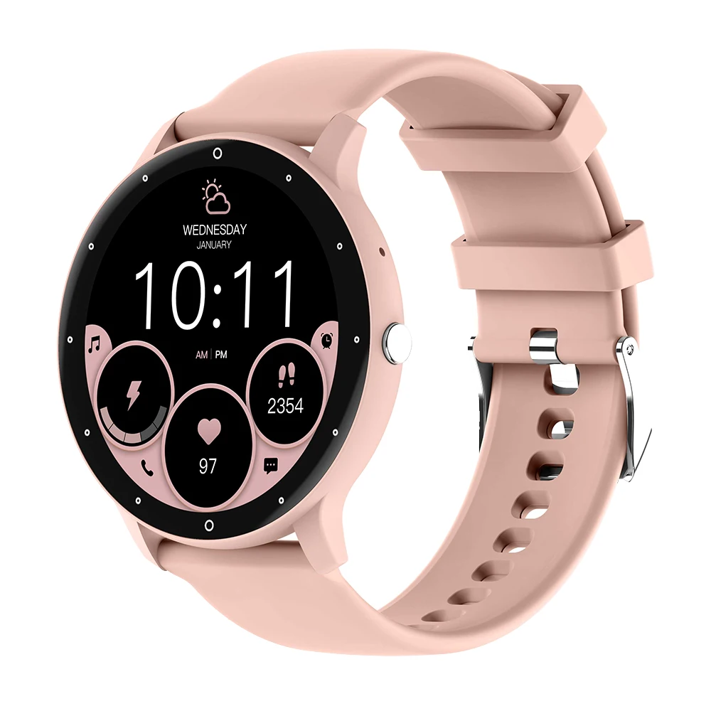 INEYES Smartwatch homem Mulher relógio Inteligente com chamadas Monitor de  sonho pulseira atividade Fitness relógio Inteligente cronómetros podómetro  relógio desportivo para Android iOS (Rosa) : : Electrónicos