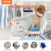 VEVOR Sewing Machine Portable Dual Speed Home DIY 38 Built-in Stitches & Reverse Sewing Pedal Extension Table 42pcs Accessories 2