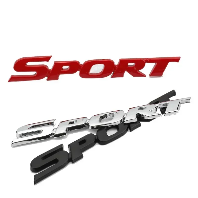 3D Metal Sport Logo Emblem Badge Sticker Decal