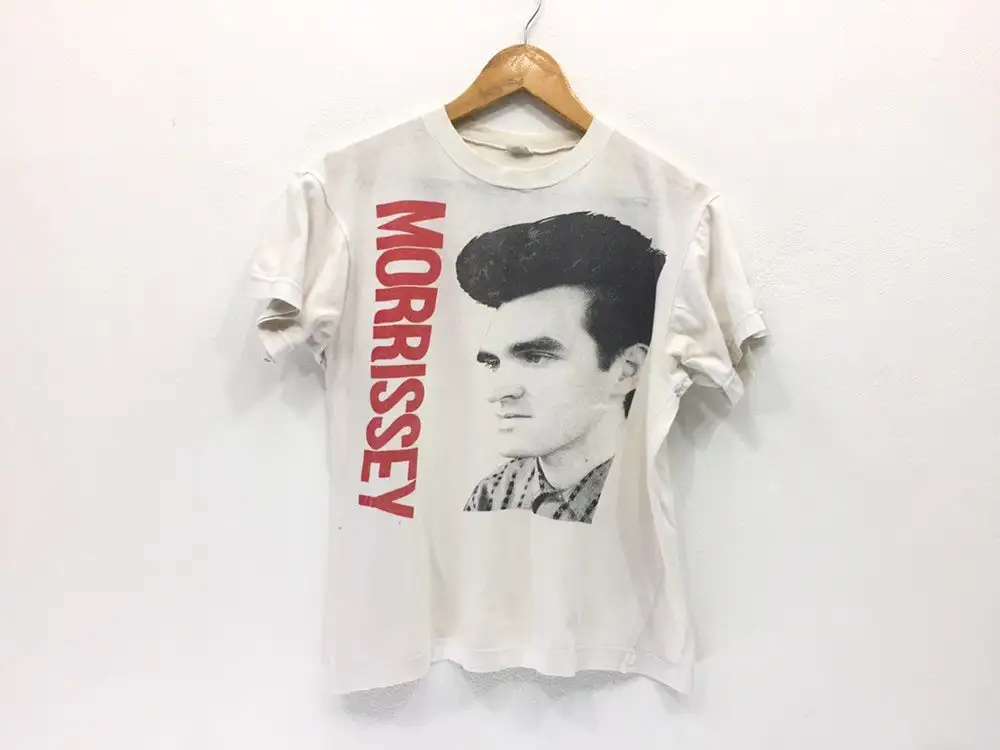 Rare Vintage Morrissey The Smith Indie Brit Pop T-Shirt
