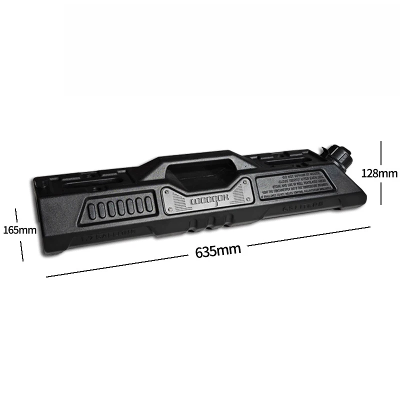 Car 6.5L Portable Fuel Tank SUV Fuel Tank RV Gasoline Faucet Emergency Backup SUV Water