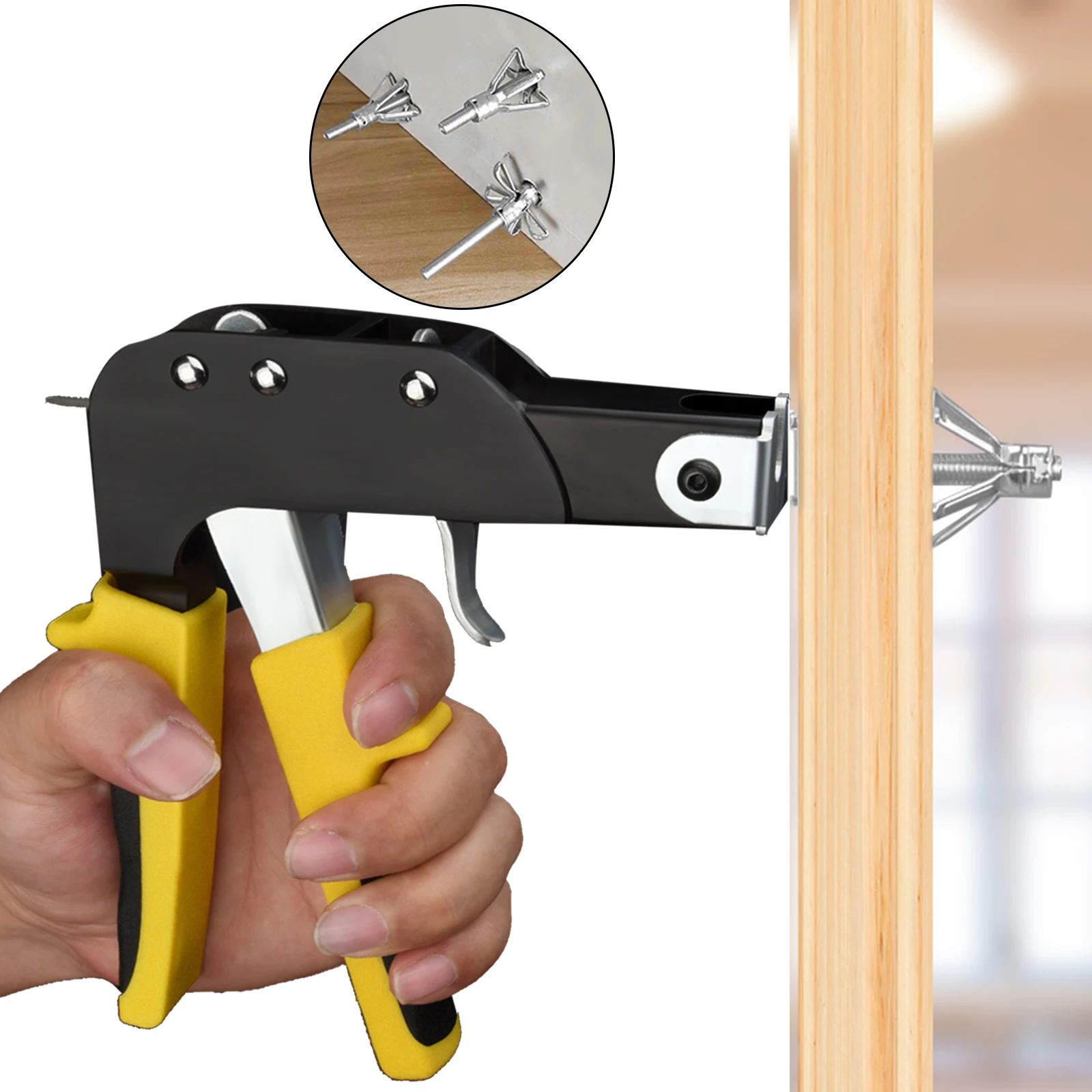 HeavyDutyMetalSettingToolHollowWallMetalCavityAnchorPlaster