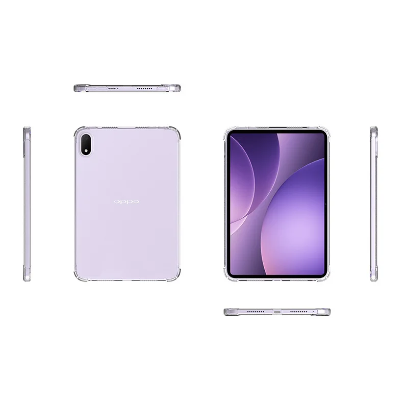 Clear Soft TPU Back Cover with Shockproof Airbags