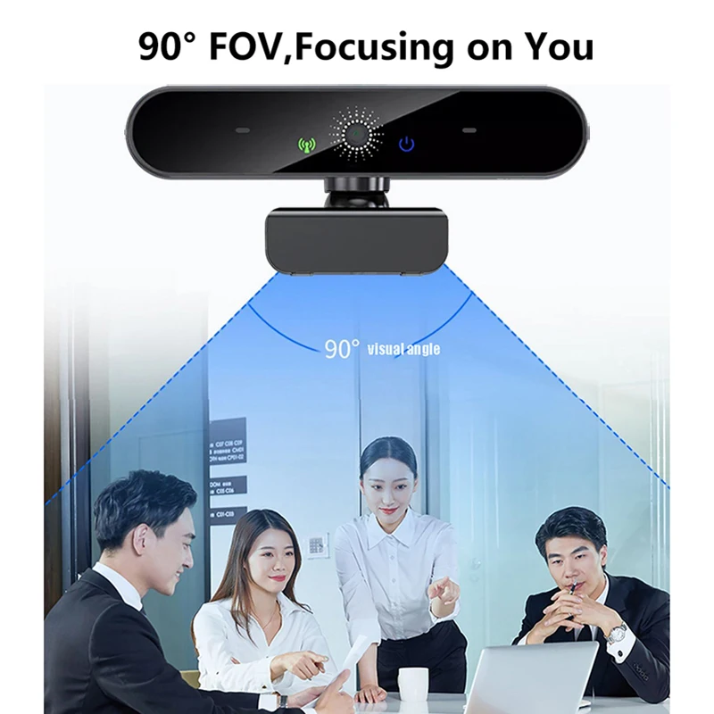 HD 4K Webcam PC 1080P 2K Web Camera with Microphone Autofocus USB Computer Laptop Camera for Living / Video Calling / Conference pc webcam,pc web camera,computer camera