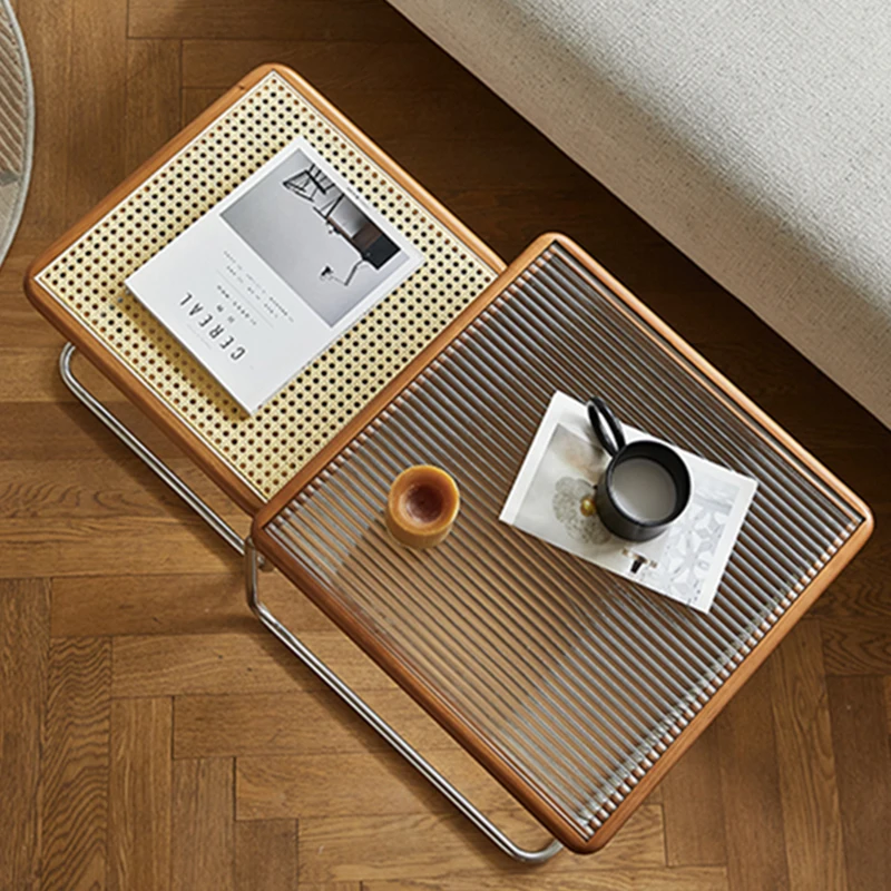 

Modern Design Luxury Coffee Table Nordic Bedroom Kitchen Metal Floor Balcony Table Mobile Entryway Wohnzimmer Balcony Furniture