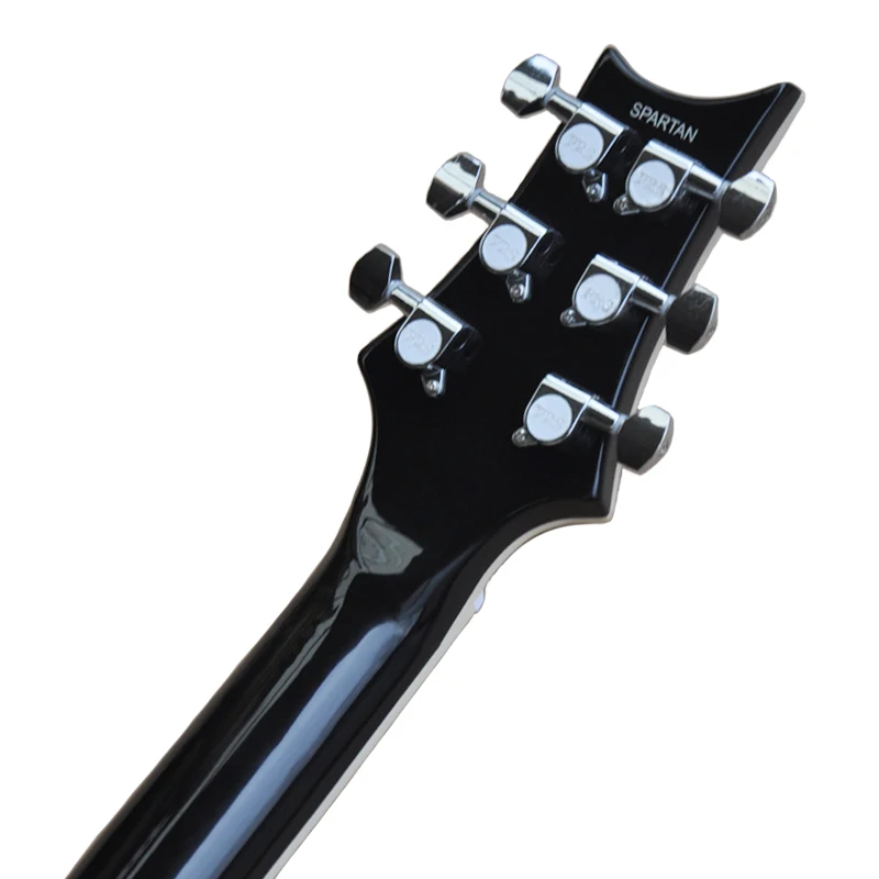 Electric Guitar Amber Pattern Black Double Shake 22 Products High Quality Factory Delivery OTGT-2003