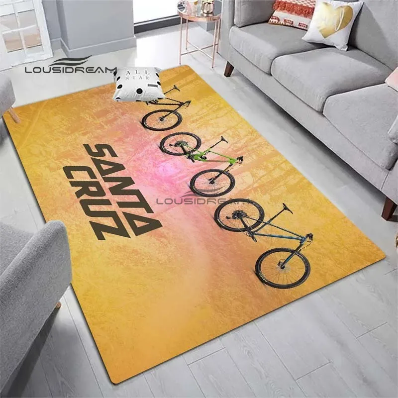 Mountain Bike Santa Cruz Carpet and Rug 3D Printing Decorate Floor
