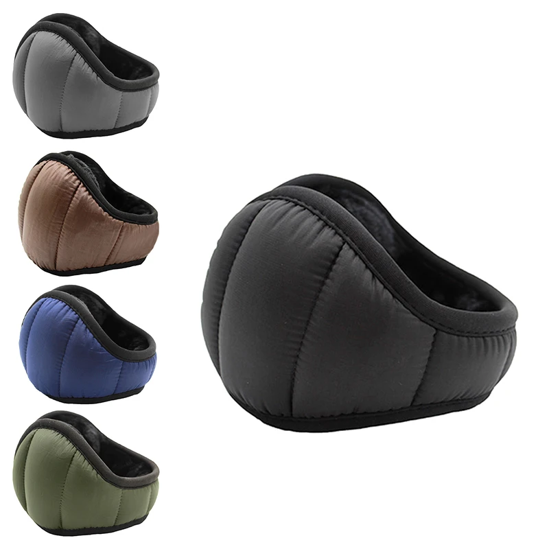 Windproof Earmuffs Men Women Ear Warm Protector Thicken Plush Winter Warm Fleece Earmuff Outdoor Cycling Warmer Soft Ear Muffs