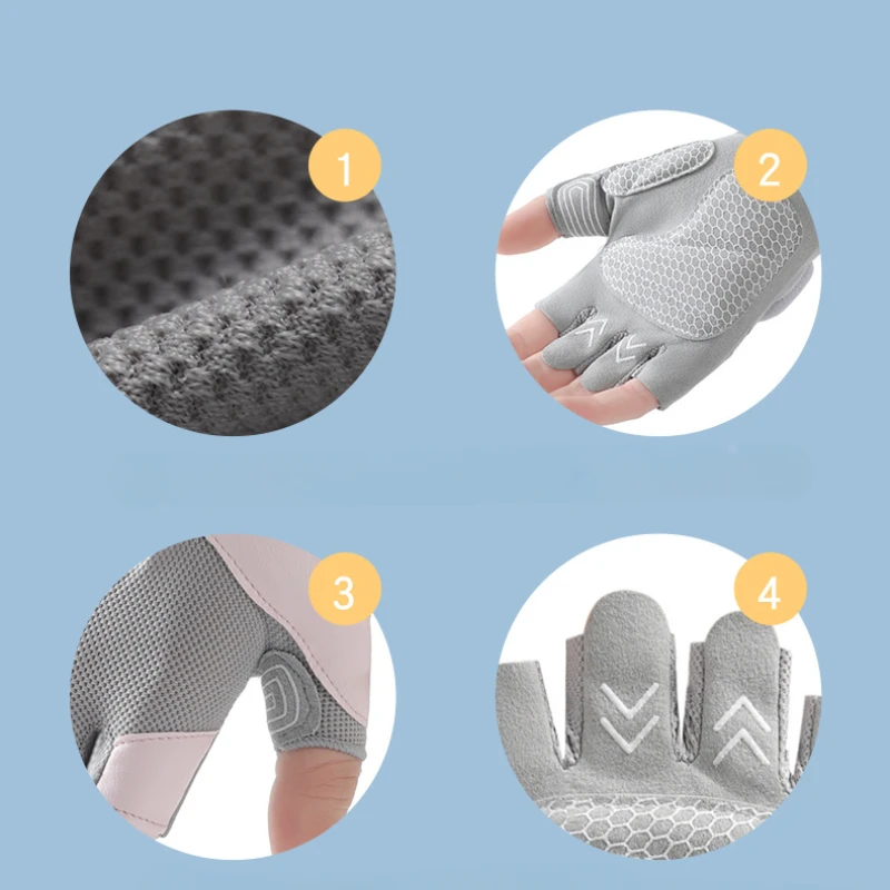 Enhanced Grip Lightweight Workout Gloves