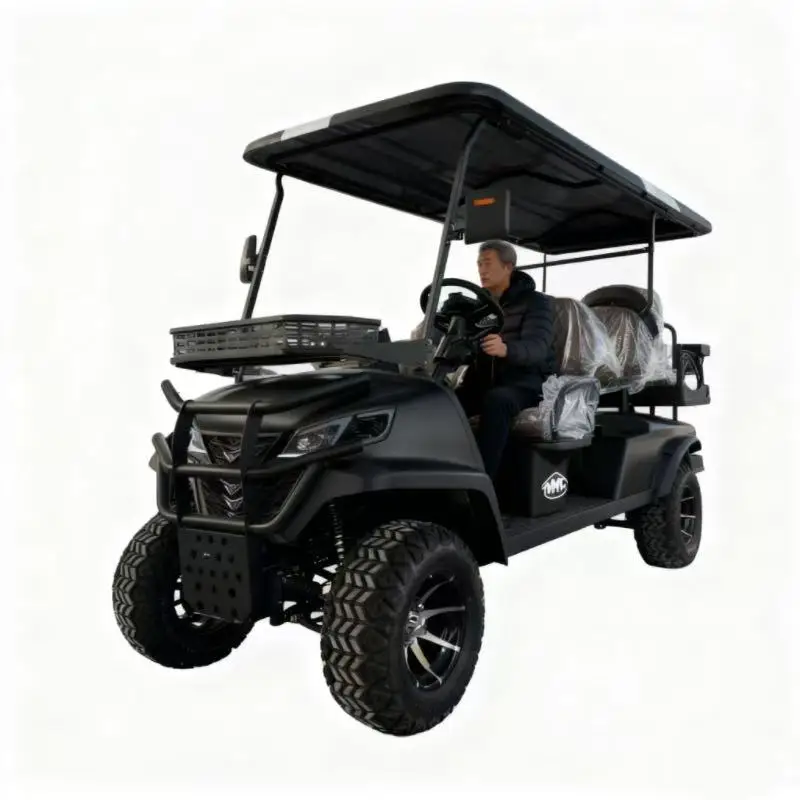 New low price 4 seater electric golf cart 48V lithium battery golf cart fast delivery