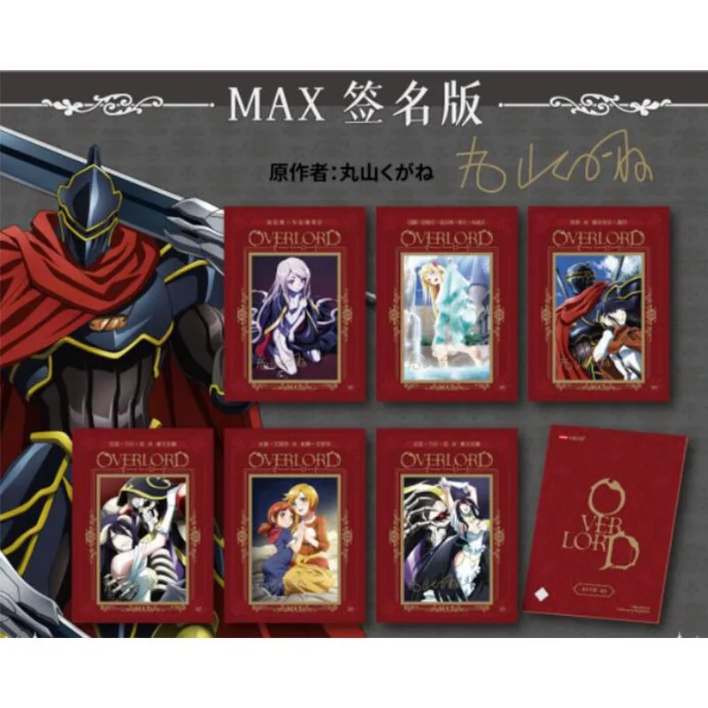 Original Overlord Luxury Collection Card Box Anime