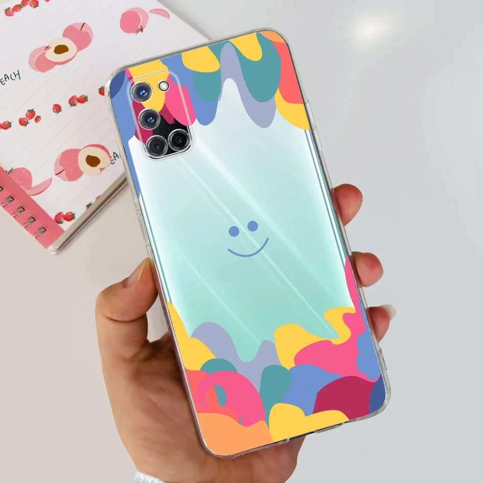 Floral Transparent Silicone Soft TPU Phone Case - Fashionable Design