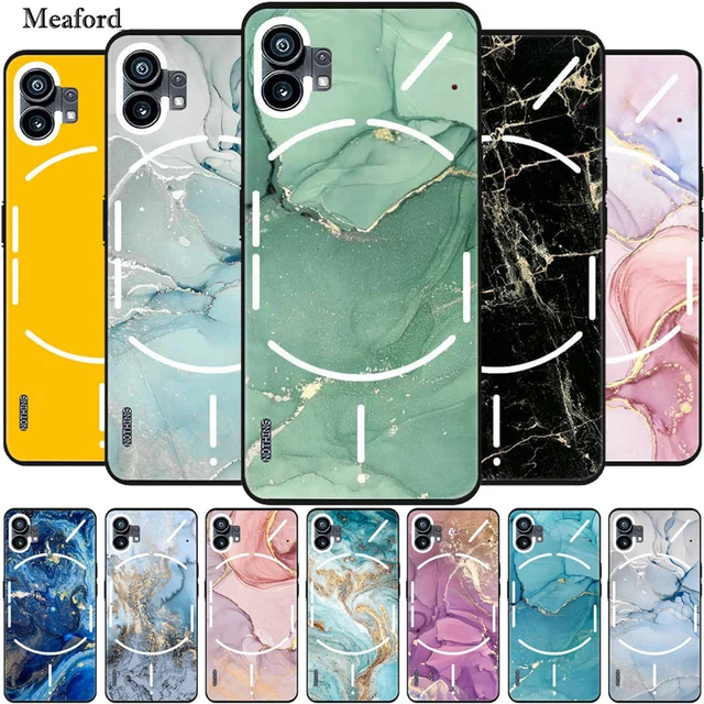For Nothing Phone 1 Case Marble Soft Silicone Back Cover Phone