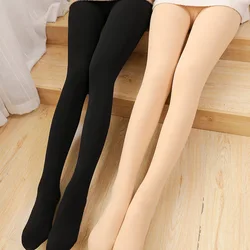 New Women Spring and Autumn Thin Leggings Natural Skin Leggings Nylon Tights Sexy Slim Translucent Pantyhose Silk Slim Pantyhose