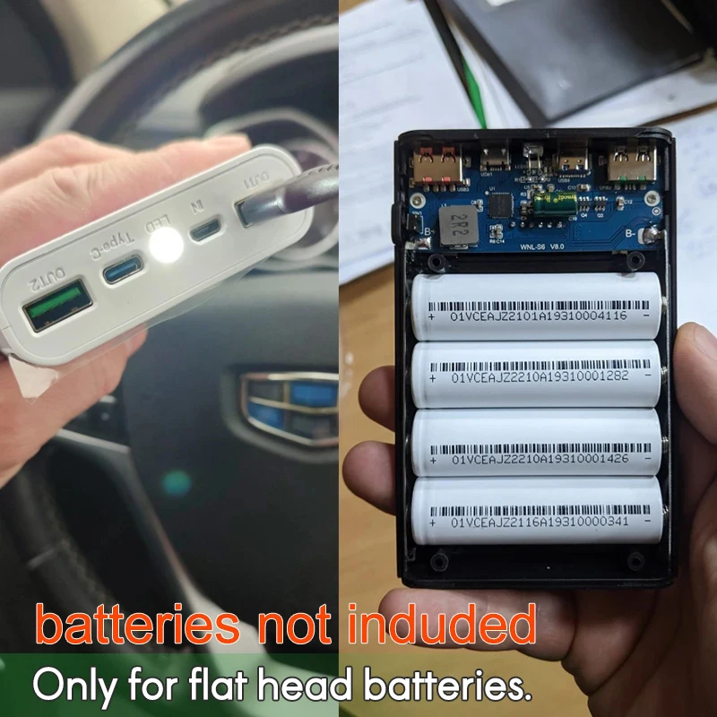 ͸  ʰ ͸  ,  USB ũ C Ÿ 18650 ͸ ̽ ġ, ͸  