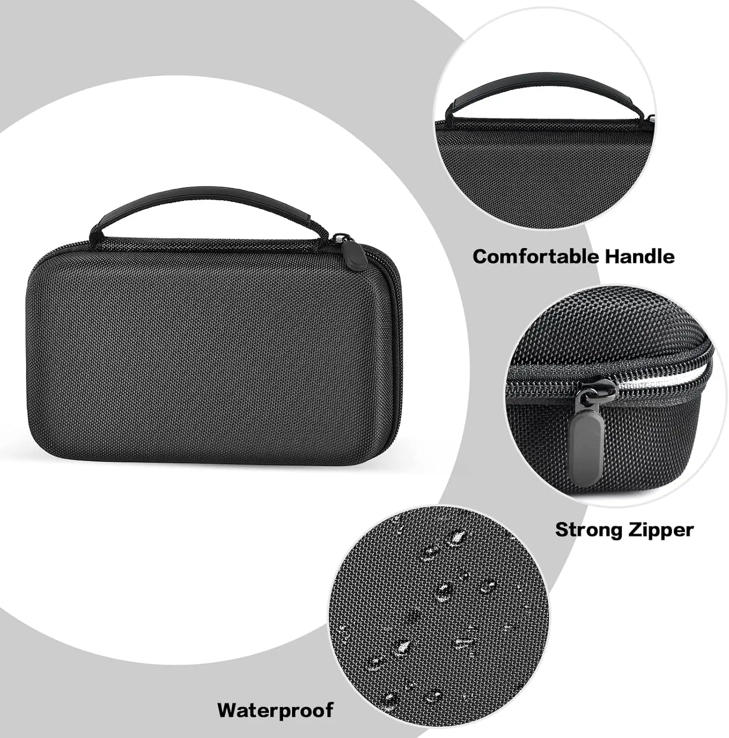 Carry Case DYMO LabelManager 160/280 Portable Label Maker Bundle Label Printer Portable Storage Holder Box label maker case