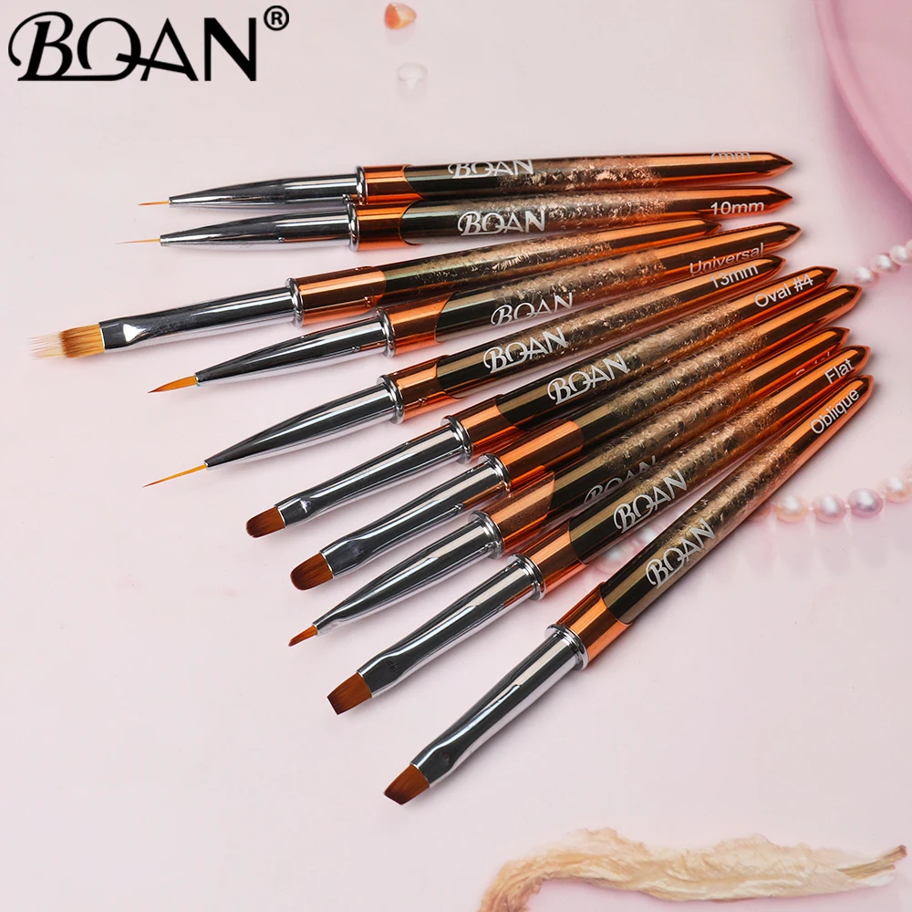 Rose Gold Nail Art Brushes Line Painting Tools nail art pens,nail art brushes,nail brushes,nail art tools