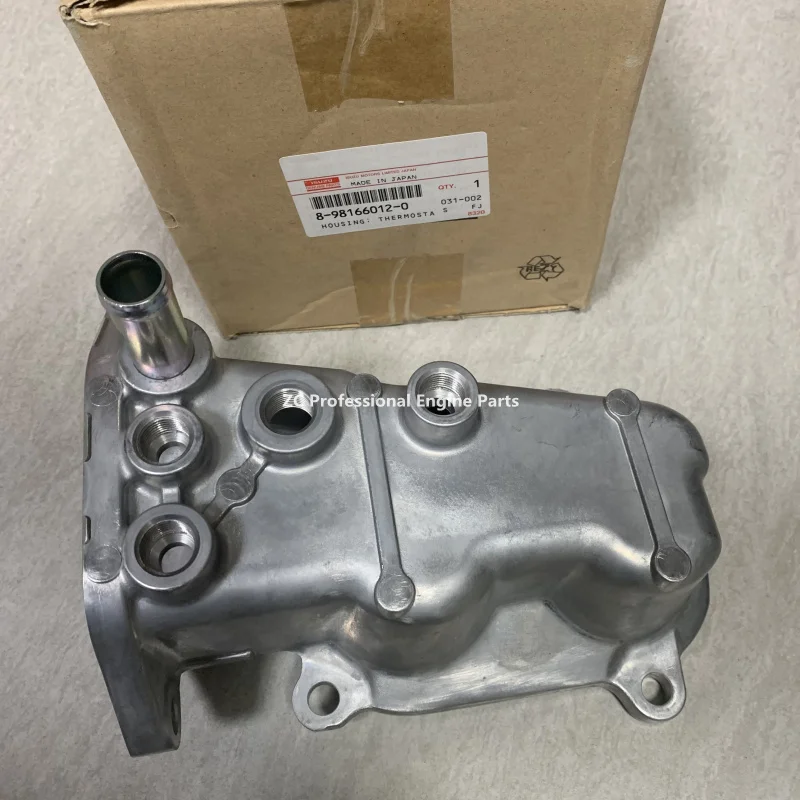8981660120 8-98166012-0 8981660121 8-98166012-1 Japanese original thermostat cover for Isuzu 6WG1 XY engine parts