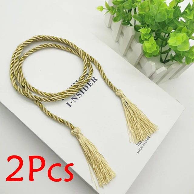 1 Piece of New Pearl Buckle Curtain Clip Curtain Frame Lace Buckle Clip Hanging Ball Buckle Lace Curtain Accessories Home Decora 2 Pcs Gold-02