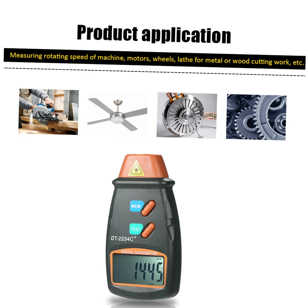 ޴    Ÿڹ, 2.5RPM-99999RPM LCD ÷  ӵ, 3  ݻ  